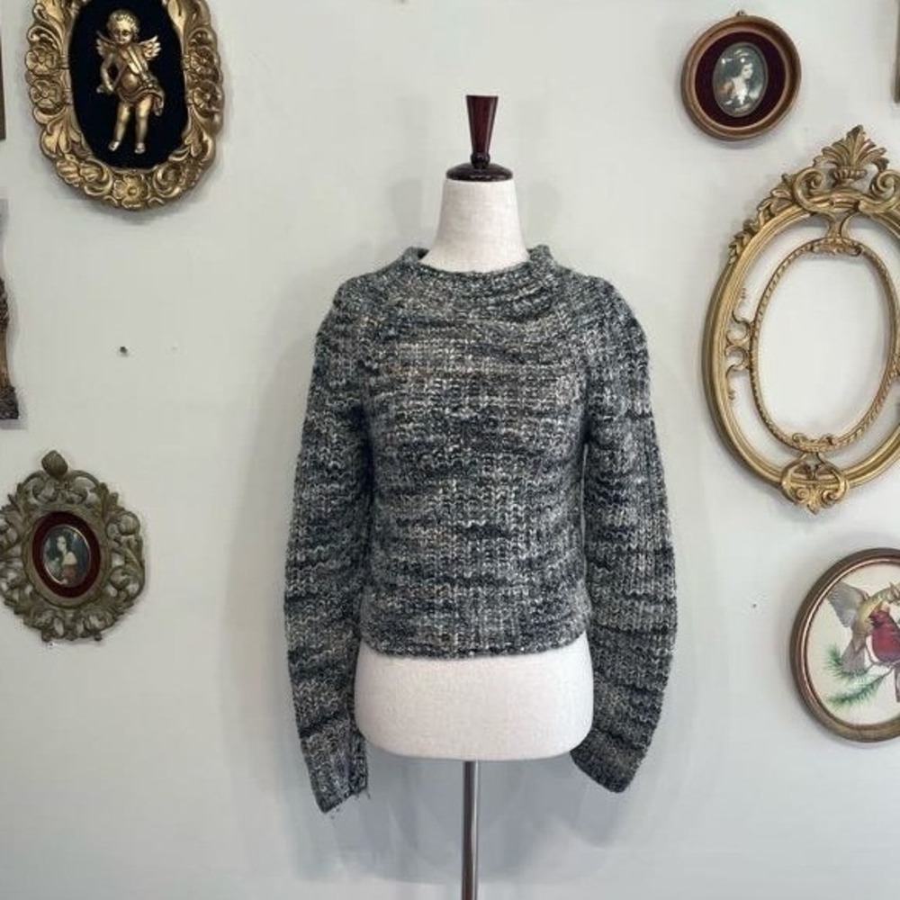 Wilfred Free Marled Chunky Knit Sweater Long Sleeve Size XXS